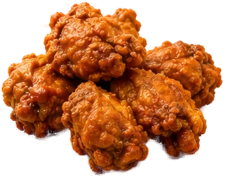 Hot and spicy chicken wings